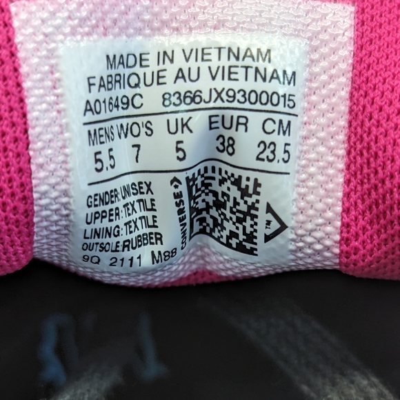 Converse Pro Leather Low It's Possible A01649C Black Tennis shoes size Women's 7 - Picture 9 of 9